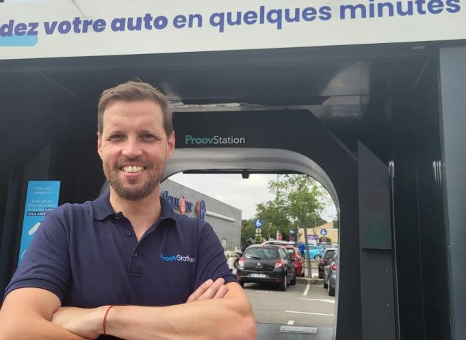 "La station Proovstation est 100 % Made in France", affirme Cédric Bernard. (Photo : Dorian Alinaghi/Entreprises Occitanie)