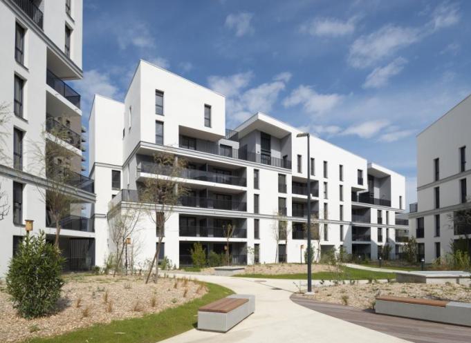 La résidence SKYVIEW compte 144 logements sur 9 110m². Elle est située au cœur du quartier de la Place Centrale de Toulouse Aerospace