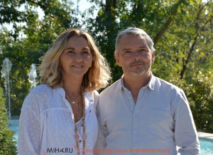 Natalie et Jean-François Renac, cofondateurs de Miharu. 