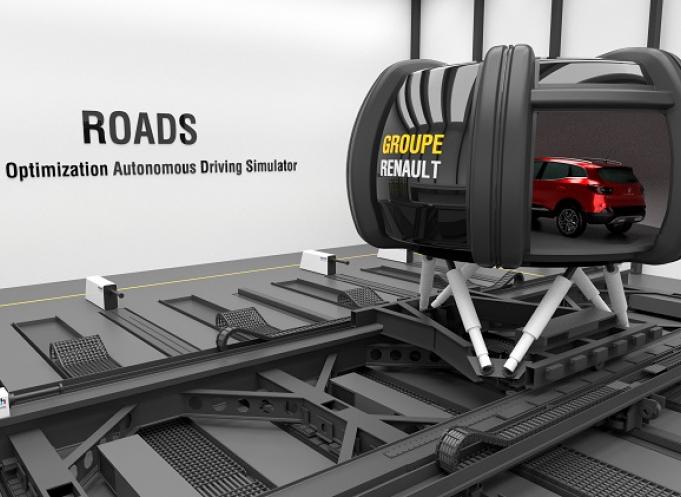 Le simulateur Roads permettra de vérifier si les alarmes incitent bien le conducteur à reprendre la main le véhicule