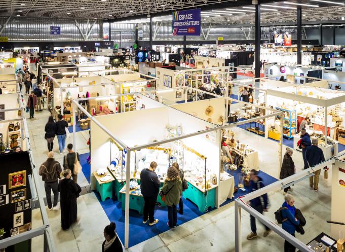 Créateurs et artisans d’art venus d’Occitanie et d’autres régions ont présenté au MEETT des pièces issues d’ateliers de fabrication français, dans le cadre d’une édition 2025 marquée par la qualité des échanges et la diversité des savoir-faire. (Photo MEETT)