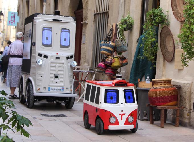 L'entreprise Soben, basée dans le Lot, a été retenue avec son projet Twinswheel sur la circulation de robots autonomes mobiles. (Photo : Soben)