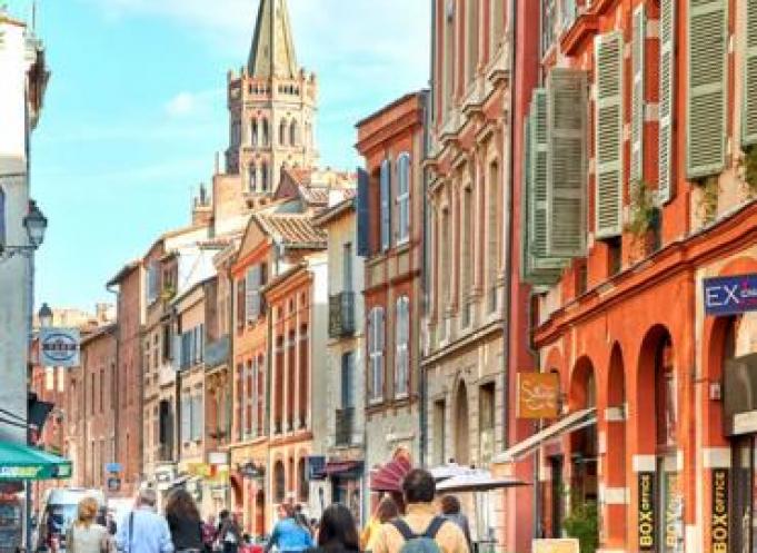 Rue du Taur. Source : Toulouse Tourisme.