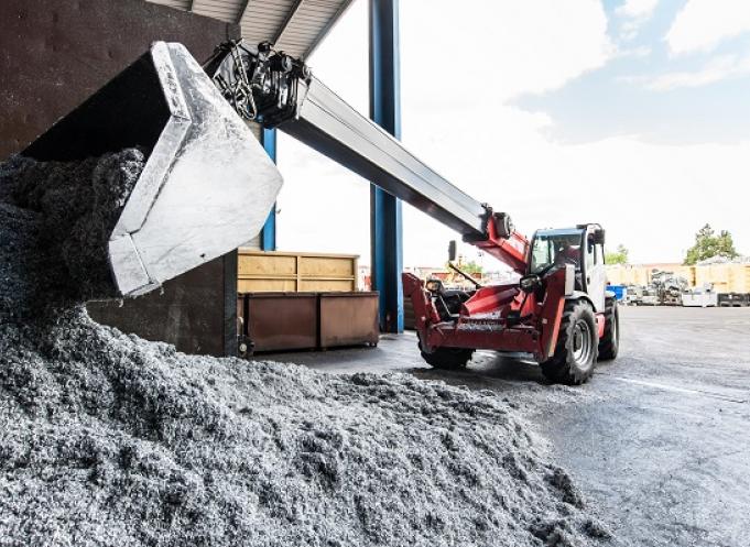 Stockage sur le site de Muret. ©Sovamep.