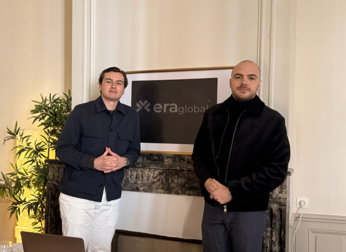 De gauche à droite :  Théo Bousquet et Martin Pain. (Photo NextEra)