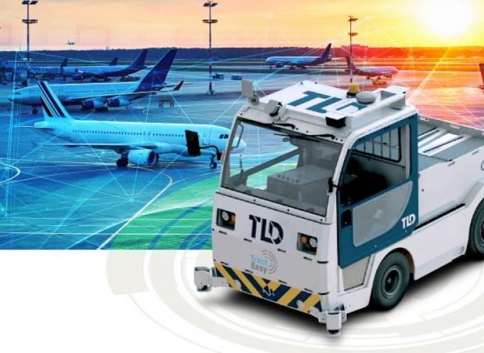 Easymile va implanter sa plateforme de transport autonome sur un tracteur de bagage de TLD Group utilisé dans les aéroports