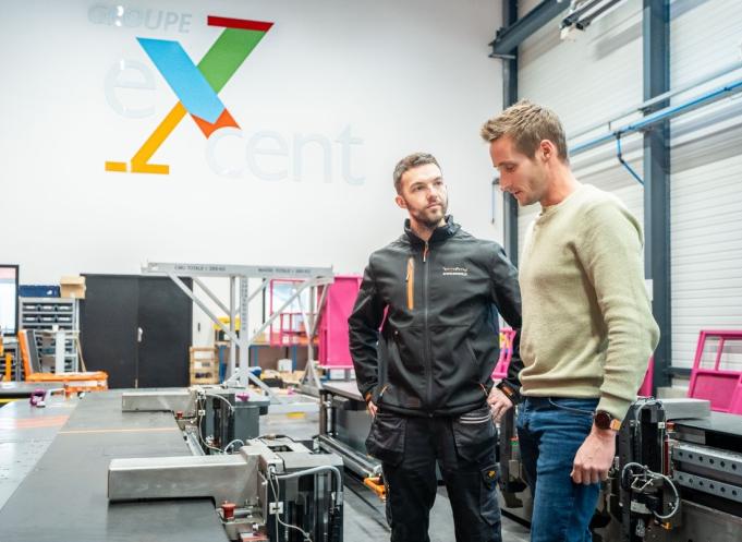Aujourd’hui, eXcent, au capital 100% privé, compte 780 collaborateurs, 17 agences en France, 5 à l’étranger et développe un chiffre d’affaires de 103 millions d'euros. (Photo Quentin Gustot)