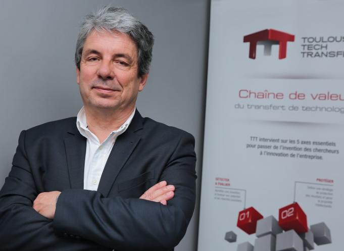 Pierre Dufresne, président de Toulouse Tech Transfer