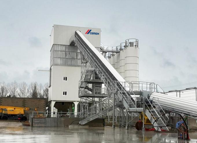 L'unité de production de Cemex à Toulouse.