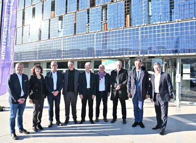 « Cette CO.OP carbone lancée par l’Agence de Développement et des Transitions, accompagnée par l’expertise d’EDF, est un outil majeur pour la décarbonation de nos territoires et l’accompagnement des acteurs économiques» Michaël DELAFOSSE, maire de Montpellier et président de Montpellier Métropole. (Photo : Frédéric Damerdji/Montpellier Méditerranée Métropole)