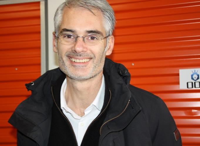 Nicolas de Roquette, cofondateur de Wyca concepteur du robot Keylo dédié aux centres de self-stockage 