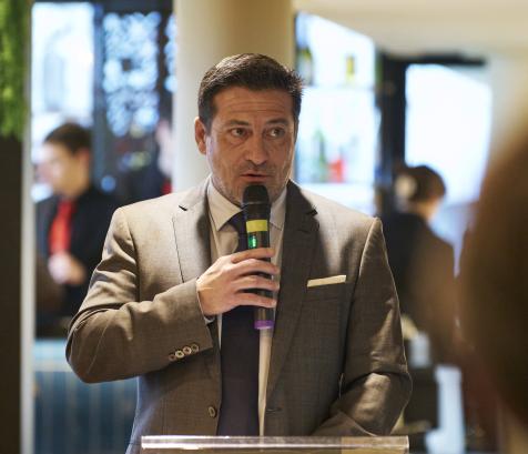 Thomas Fantini, président du Medef Haute-Garonne. (Photo Pierre Carton)