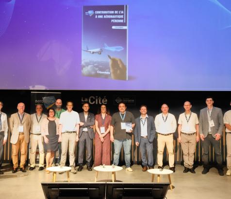 Le livre blanc, présenté pour la première fois au Salon du Bourget avant même sa publication officielle, a suscité un vif intérêt international, poussant ses auteurs à envisager une version intégralement traduite en anglais pour toucher un public mondial. (Photo Aerospace Valley)