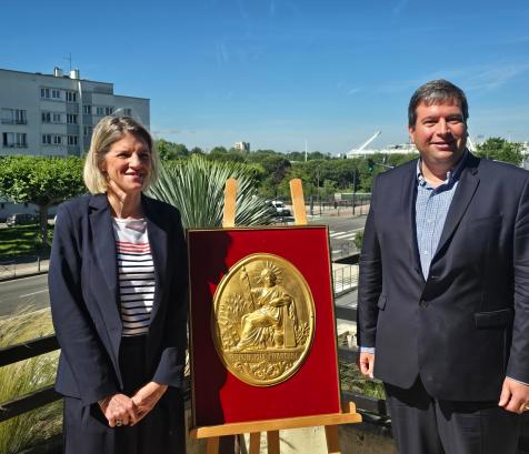 De gauche à droite : Me Marjorie Lartigue-Chabbert et Me Hubert Létinier. (Photo Dorian Alinaghi)