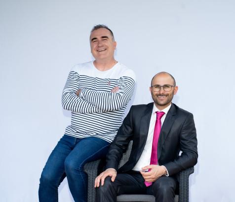 Christophe Melquiond, expert management et Yohan Harroch, président d’Equip&Vous. (Photo Equip&Vous)