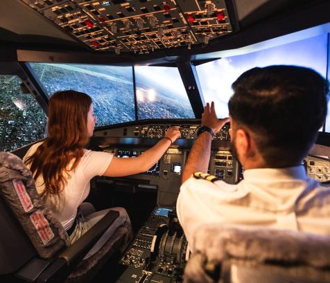 Au programme : un simulateur Boeing 737, une première dans l’agglomération, mais aussi deux nouveaux simulateurs dynamiques sur vérins pour une immersion encore plus poussée. (Photo AviaSim)