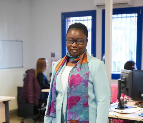 Bineta Mbaye Ba, salariée en parcours d’insertion. (Photo FEI Occitanie)