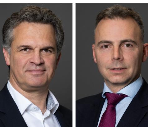 De gauche à droite : Olivier Floch et Romain Capaldi. (Photo Cylad)