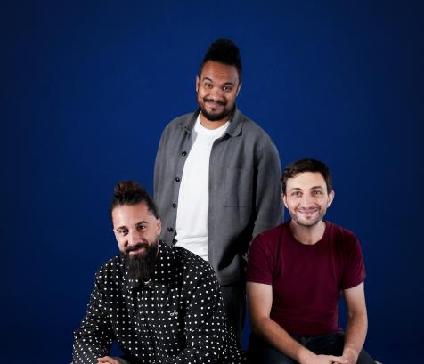 De gauche à droite : Paul Zanin-Rey, CEO, Hugo Roy, directeur général et Jean-François Paillas, CTO de Stand Out. (Photo StandOut) 