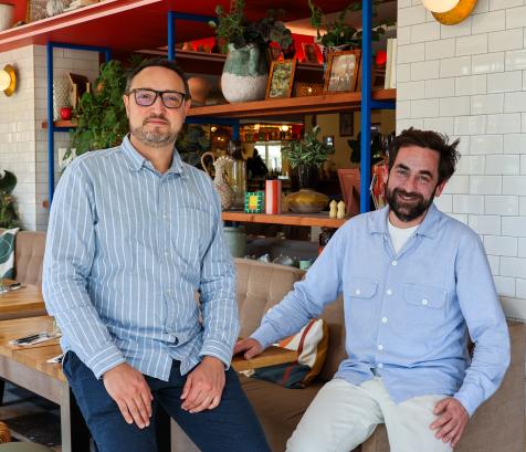 De gauche à droite : Romain Daubigné et Maël Couloumat. (Photo La Côte & l’Arête°