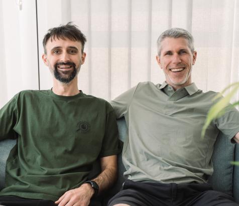 De gauche à droite : Jean-Yves Goubet, responsable technique et Fabien Rigollier, cofondateur et directeur général de Taleez. (Photo Taleez)