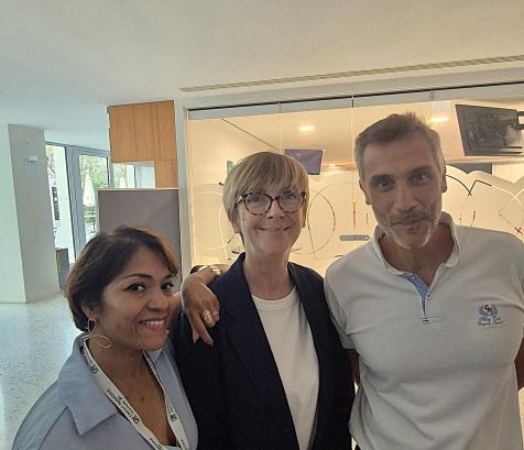De gauche à droite : Elia Pribil, Sophie Nanin et Gauthier Krikorian. (Photo CIRT Industrie)