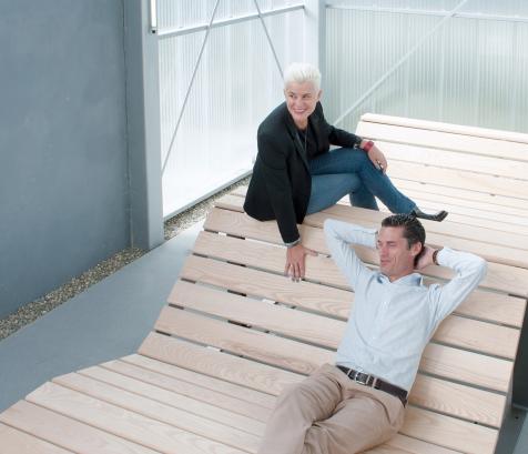 Laure et Gilles Boudou, respectivement présidente et directeur général. (Photo E.Belondrade Photothèque Aréa)