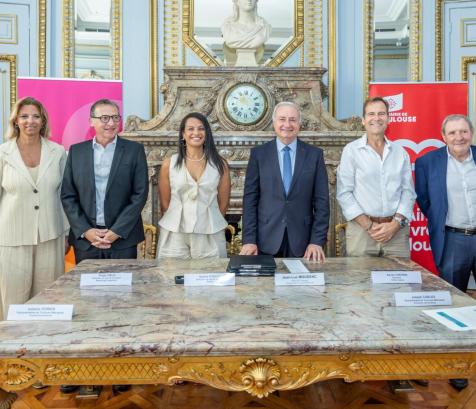 Dans le cadre du sommet Choose France 2026, quatre entreprises ont choisi la métropole toulousaine pour accélérer leur développement : Sandoz, Venturi Space, Boehringer Ingelheim et Tekever France. (Photo Daniel Mini) 