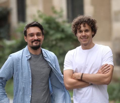 De gauche à droite : Rémi Bèges et Alexandre Barroux, fondateurs de Bonx. (Photo : Bonx)