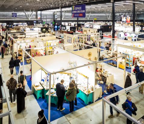 Créateurs et artisans d’art venus d’Occitanie et d’autres régions ont présenté au MEETT des pièces issues d’ateliers de fabrication français, dans le cadre d’une édition 2025 marquée par la qualité des échanges et la diversité des savoir-faire. (Photo MEETT)