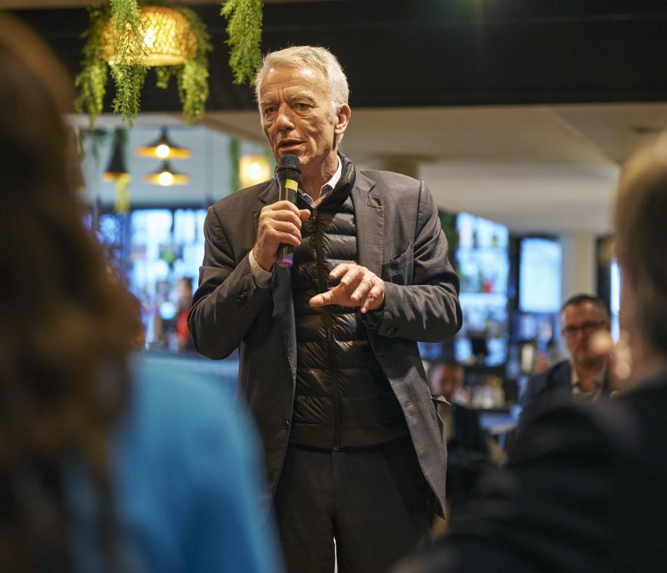 Patrick Martin, président du Medef. (Photo Pierre Carton)