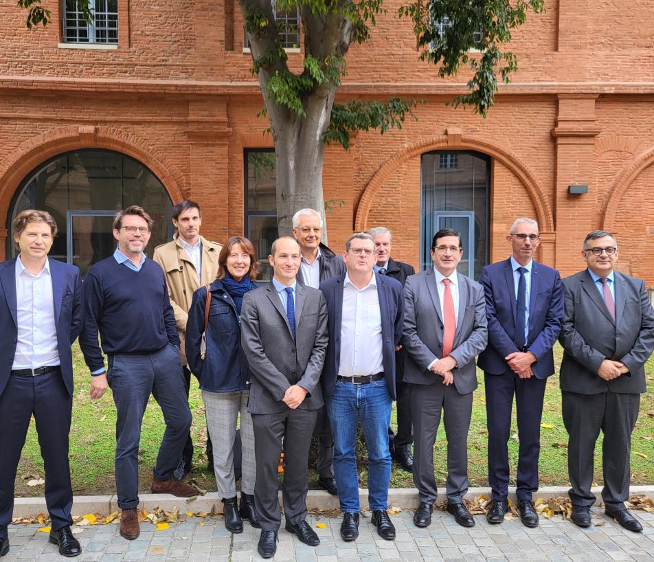 Le tribunal de commerce de Toulouse, l’URSSAF Midi-Pyrénées et la Direction régionale des Finances publiques (DRFiP) d’Occitanie et de la Haute-Garonne ont présenté aux acteurs économiques la situation des entreprises, ainsi que les solutions qui leur sont proposées en cas de difficultés financières. (Photo Dorian Alinaghi)