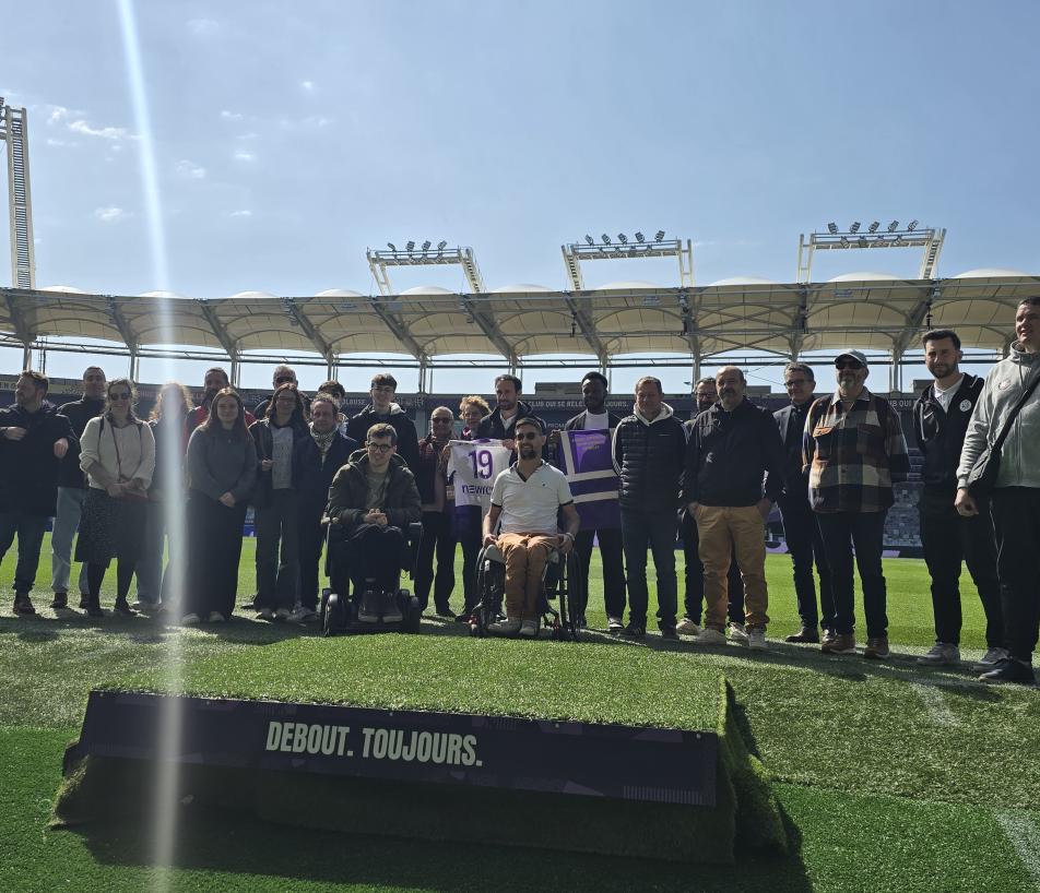 Choisi parmi de nombreux clubs, le Toulouse FC s’impose aujourd’hui comme un véritable laboratoire de l’inclusion dans le football professionnel. (Photo Dorian Alinaghi)