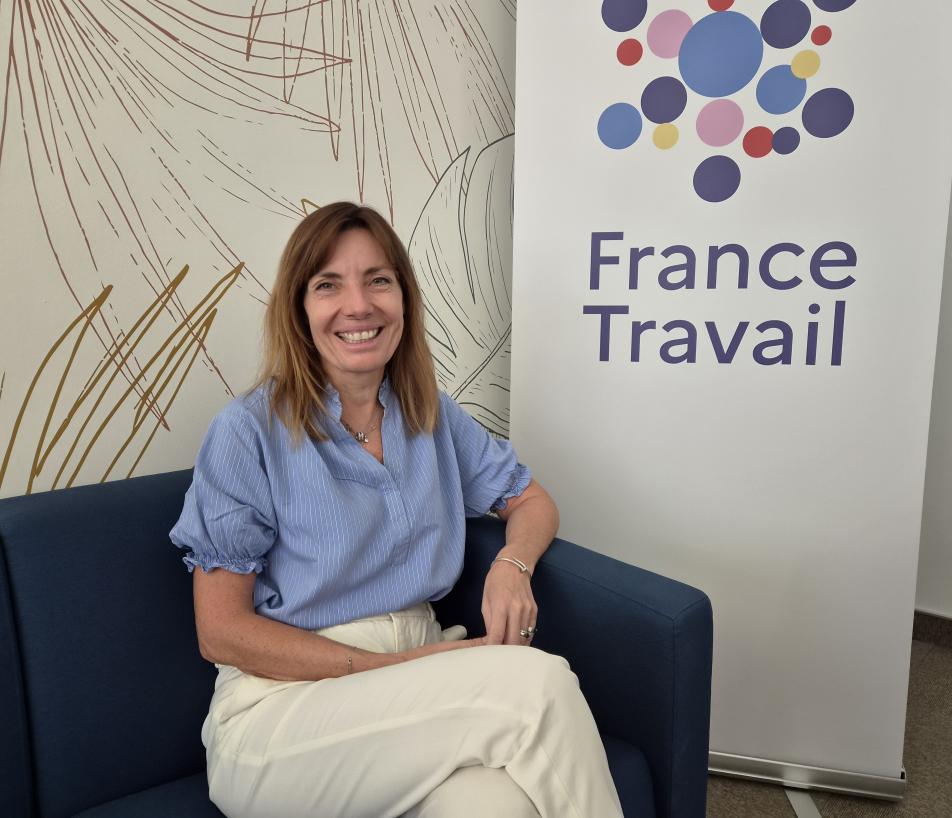 Karine Meininger, directrice régionale de France Travail. (Photo Dorian Alinaghi)