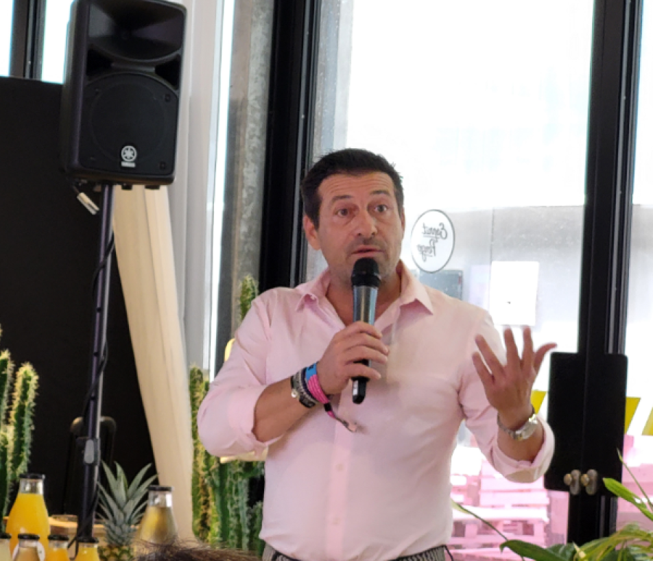 Thomas Fantini, co-président de la CFA (Cité des formations & des apprentissages) de Toulouse-Blagnac. (Photo : Anthony Assémat - Entreprises Occitanie)