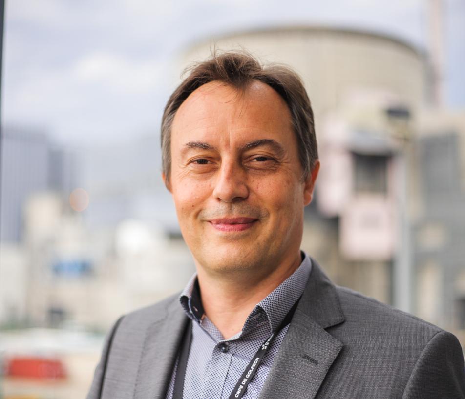 Cyril Hisbacq, directeur de la centrale nucléaire EDF de Golfech. (Photo EDF)