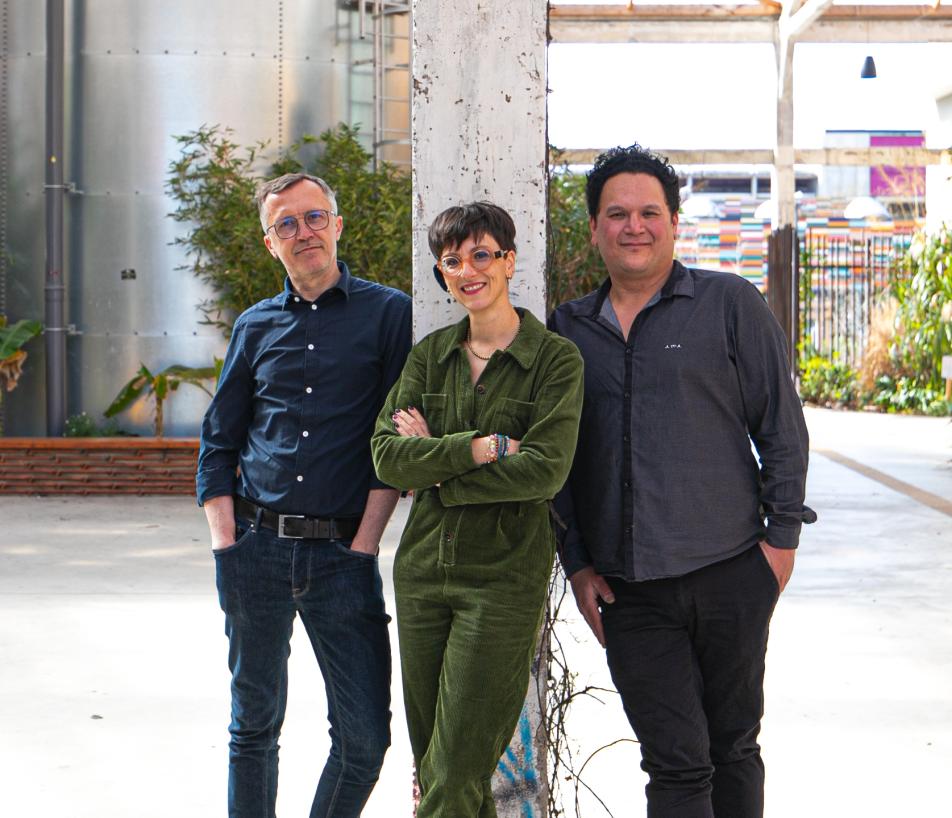 De gauche à droite : Arnaud Lemoine, Claire Lavergne et Kovann Ly. (Photo Agence MUT)