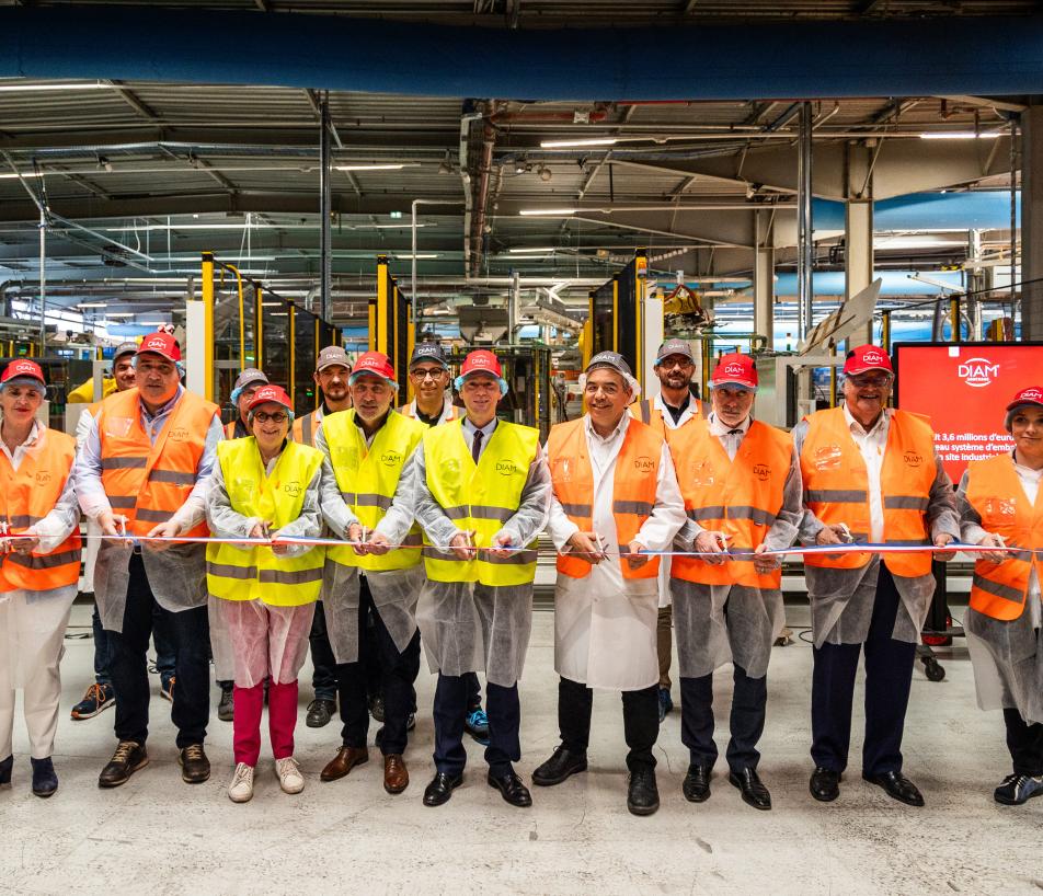 Depuis janvier 2026, trois nouvelles lignes automatisées remplacent les anciennes opérations manuelles. (Photo Diam Bouchage)