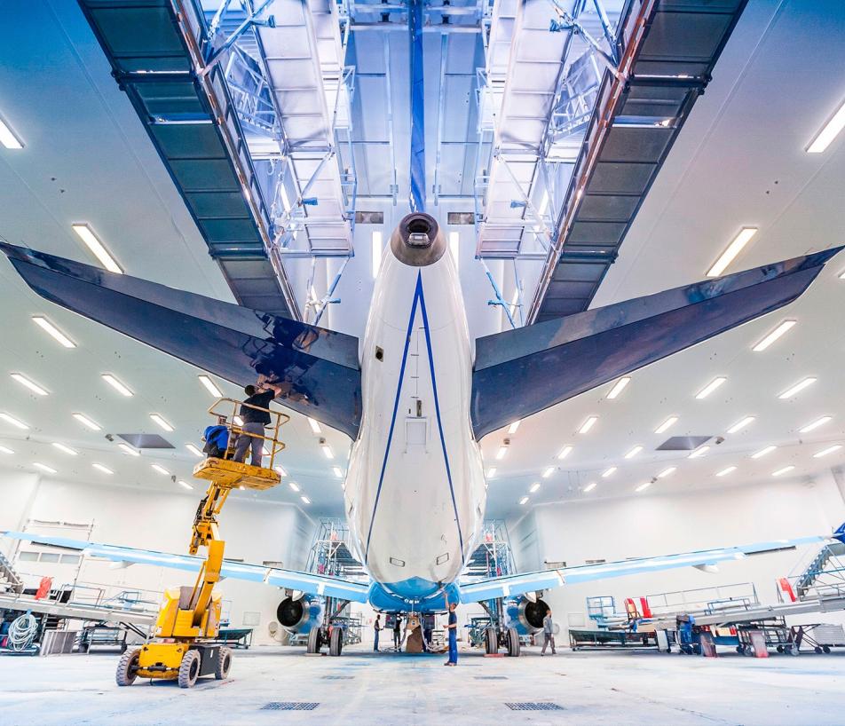 Le spécialiste mondial de la peinture et de l’étanchéité aéronautiques vient de boucler une opération stratégique de financement de 81 millions d’euros. (Photo Satys)