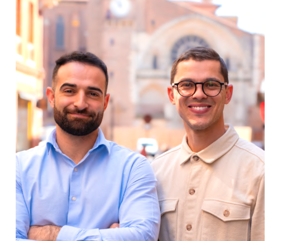 Lucas Pinos et Alexandre Garnier, fondateurs de Novoma. (Photo Novoma)