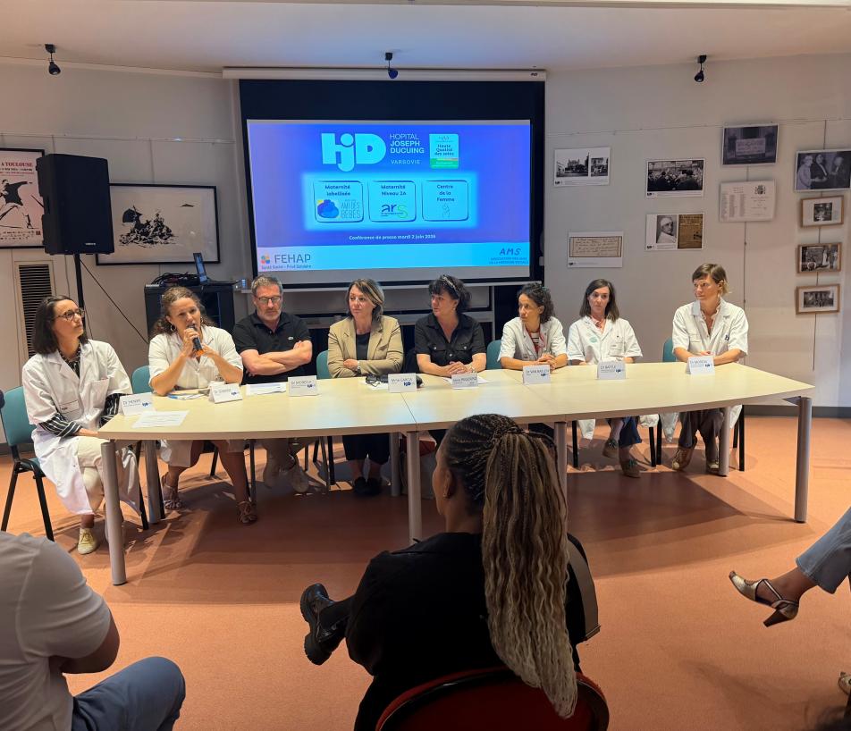 Chaque année, la maternité de l’établissement accueille 2 500 naissances. Première maternité labellisée IHAB en Haute-Garonne, elle poursuit son développement autour d’un accompagnement personnalisé, accessible et sans dépassement d’honoraires. (Photo Hôpital Joseph Ducuing)