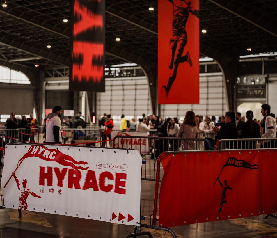 À Toulouse, un dossard à l’Hyrace représente trois jours de formation pour un élève de l’École Tremplins du Sport. (Photo Sarah Navarro)